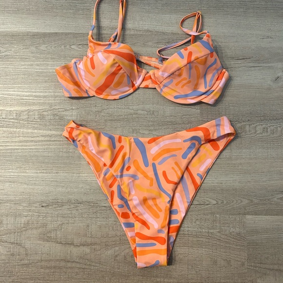 Aurelle Other - AURELLE Underwire High Waist Bikini